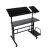 Mind Reader Multipurpose Home/Office Sit & Stand Computer Desk (Black or White)