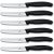 Victorinox Swiss Army Cutlery Swiss Classic Serrated Steak Knife Set, Round-tip, 4.5-Inch, 6-Piece $26.31