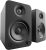 Kanto YU4 140W Powered Bookshelf Audio system with Bluetooth and Phono Preamp | Matte Black | Pair $299.39