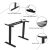 Electrical vertical desk body workstation, with dual-motor $130.99 + Free Shipping