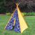 Pacific Play Tents Indoor/Outdoor Teepee: Space Explorer or Busy Bee $14.90 & Extra + FS w/ Walmart+ or FS on $35+