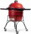24″ Kamado Big Joe I Charcoal Grill w/ Cart/Side Shelves (Blaze Red)