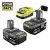 2-Pack Ryobi One+ 18V 4.0 Ah Battery/Charger Kit + 1x Select Free Ryobi One Tool