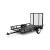Lowes – 5-ft x 8-ft Metal (or Mesh) Utility Trailer with Ramp Gate $998.00