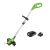Greenworks 24V 12″ String Trimmer w/ 2Ah USB Battery and Charger $58.25 + Free Shipping