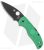 Spyderco Native 5 M4 LW Lockback Knife w/ 3″ Blade (Mint Green)