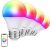 4-Pack Linkind RGB 60W Equivalent Dimmable Smart Light Bulbs