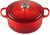 7.25 qt Le Creuset Enameled Forged Iron Signature Spherical Dutch Oven (Cerise) $250 + free s/h at Amazon