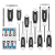20-Piece HART 20-Piece Magnetic Screwdriver Set w/ Standing Zipper Pouch $15 + Free Shipping w/ Walmart+ or $35+