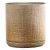Southern Patio Sherry 6″ x 6″ Gold Ceramic Indoor Pot
