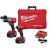 Milwaukee M18 FUEL 18V Lithium-Ion Brushless Cordless Hammer Drill/Affect Driver Package (2-Instrument) W/ 100PC Bit Package 2997-22-48-32-4083 – $199.56