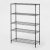 5 Tier Wide Wire Shelving Black – Brightroom™ : Target $60