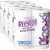 Amazon Presto! 308-Sheet Mega Roll Rest room Paper, Extremely-Robust, 6 depend (pack of 4) – 24 rolls $14.49