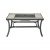 Newport Steel Tile-top Wood Burning Firepit Table