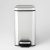 Brightroom 10L Stainless Slim Step Trash Can
