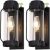 2-Pack Hykolity Dusk to Dawn Outdoor Wall Lanterns $24.99 + Free transport w/ Prime or $25+