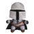 STAR WARS Pets – The Mandalorian Plush Toy for Canine, Gray [$3.85, 57% off]