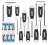 20-Piece HART Magnetic Screwdriver Set w/ Zipper Pouch