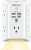 Outlet Extender with Night Light, POWLIGHT 5-Outlet Surge Protector Power Strip with 4 USB for $11.45 Free Delivery