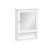 RiverRidge Home Ashland Wall Cabinet w/ Mirror & Open Shelf (White) $26.30 + Free Shipping w/ Walmart+ or Orders $35+