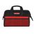 Craftsman 13″ Wide Mouth Tool Bag (Black/Red)