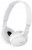 Sony ZX Series Wired On-Ear Headphones (White or Black)