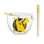 Pokemon Pikachu Ramen Bowl with Chopsticks