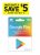 Dollar General in retailer, Purchase two $25 Google Play present playing cards, save $5 ($50 for $45)