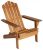 White River Home Foldable Adirondack Chair (White or Natural Stain) $49.98 & More + Free Shipping