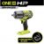 RYOBI ONE+ HP 18V Brushless Cordless 4-Mode 1/2″ Impact Wrench w/ 4.0 Ah Battery