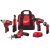 Milwaukee M12 12V Lithium-Ion Cordless Combo Package (5-Software) with Two 1.5 Ah Batteries, Charger and Software Bag 2498-25H – $199.00