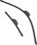 2-Piece AmazonFundamentals Hook-Model Windshield Wiper Blades Set (numerous sizes)