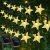 2-pk 33′ 100 LED Solar Star String Lights w/ 8 Light Modes (Various Colors)