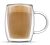 2-Pack 13.5oz JoyJolt Double Wall Glass Coffee Mugs