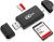 Cococka 3-in-1 USB 2.0 Micro SD Card Reader