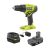 RYOBI ONE+ 18V Lithium-Ion Cordless 1/2 in. Drill/Driver Package and free 2 pack 4AH batteries, hackable