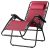 Amazon Basics Outdoor Adjustable Zero Gravity Folding Chair w/ Pillow (Burgundy)