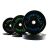BalanceFrom Olympic Bumper Weight Plate w/ Steel Hub (Black): 45-lbs $50, 160-lbs