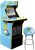 Arcade1Up The Simpsons thirtieth Edition Arcade w/ Riser, Stool & Tin Wall Sign