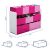 9-Bin Delta Children Deluxe Toy Storage Organizer (White/Pink) $27 + Free Shipping