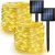 2-Pack Dazzle Bright Outdoor LED Solar String Lights (Warm White, 39.4′)