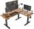Amazon.com: FEZIBO Triple Motor L-Shaped Electric Standing Desk, 63 Inches Height Adjustable Stand up Corner Desk, Sit Stand Workstation with Splice Board $469.99