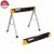 2-Pack ToughBuilt 36.5″ x 28.5″ Adjustable Steel Saw Horses (1100-lb Capacity)