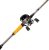 Abu Garcia Jordan Lee Low Profile Baitcast Reel and Fishing Rod Combo $50