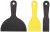 3-Pack Amazon Basics Plastic Putty Knives (1.5″, 3″, 6″)