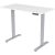 Lorell Dual-Motor Height-Adjustable Desk, White $156.15