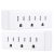 Philips 3-Outlet Extender, 2 Pack, Grounded Wall Tap Adapter $2.94