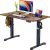 ErGear Height Adjustable 48″ Electric Standing Desk (Vintage Brown)