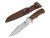 11″ Mossy Oak Full-Tang Fixed Blade Knife w/ Leather Sheath $12 + Free Shipping w/ Prime