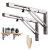 Folding Shelf Bracket 8 inch, Heavy Duty Stainless Steel Collapsible Brackets 2Pcs. $6.59 AC @ Amazon
